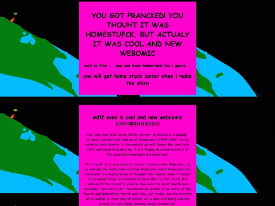 shrines/homestuck/homestuck_index screenshot