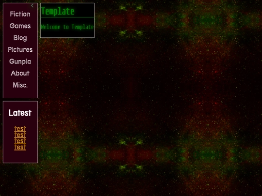 template screenshot