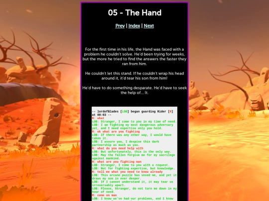 writing/furi/05thehand screenshot