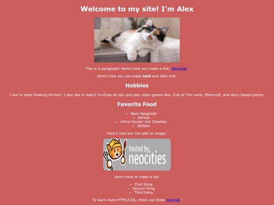 index screenshot