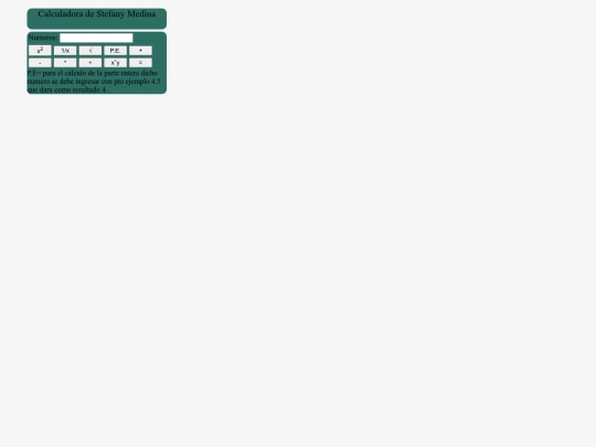 calculadora/calculadora screenshot