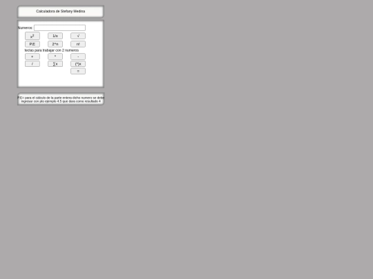 calculadora2/calculadora screenshot