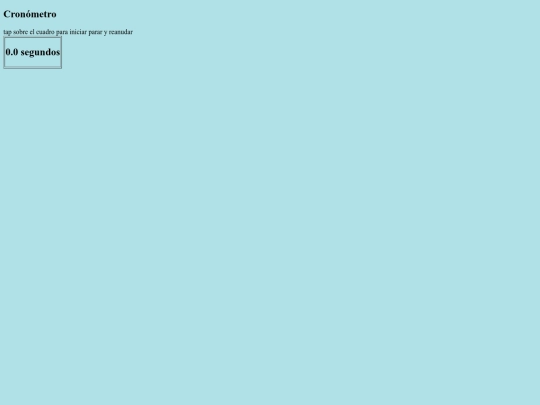 cronometro/cronometro screenshot