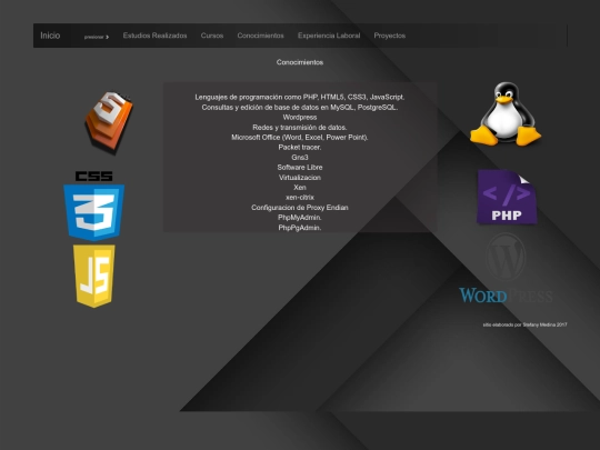 curriculum/conoc screenshot