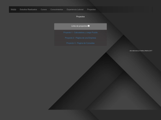 curriculum/proyectos screenshot
