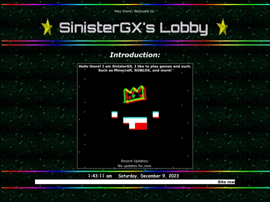 welcome screenshot