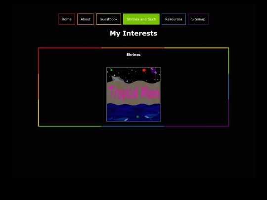 interests screenshot