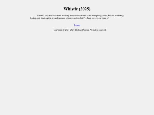 reviews/whistle screenshot