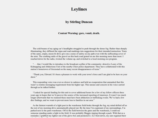 writing/leylines screenshot
