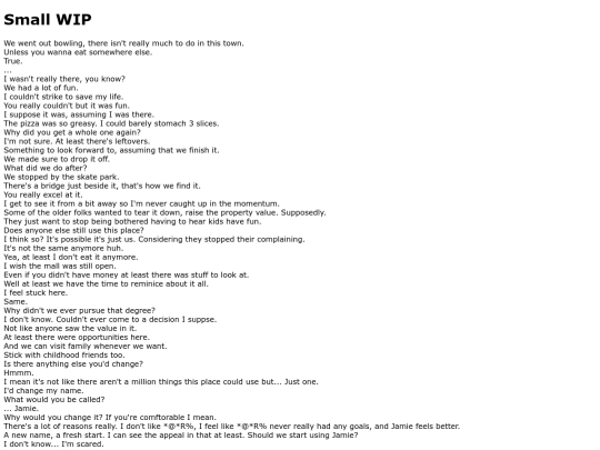 Shortstory screenshot
