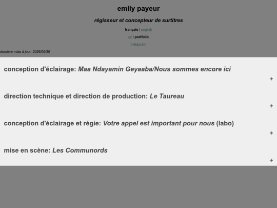 fr-portfolio screenshot