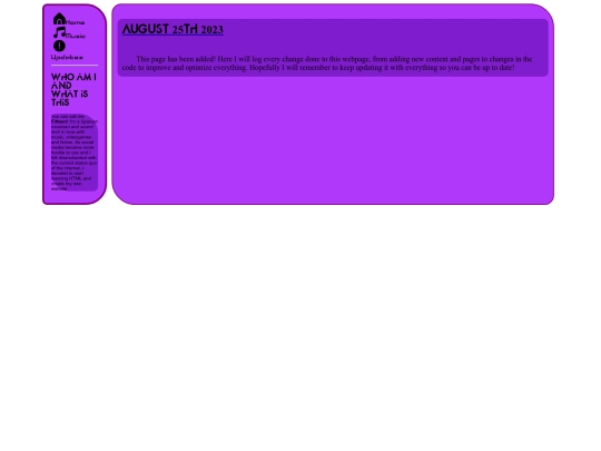 log screenshot