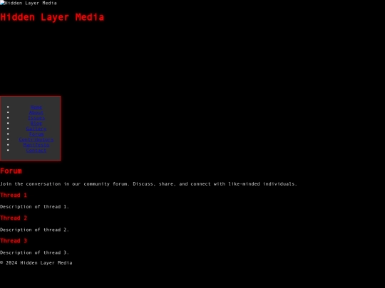 forum screenshot