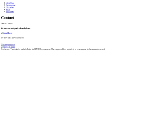 contact screenshot