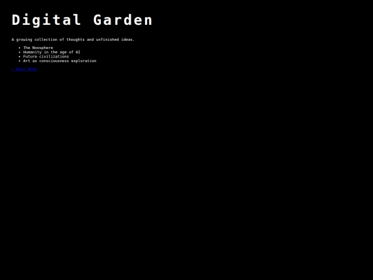 garden screenshot