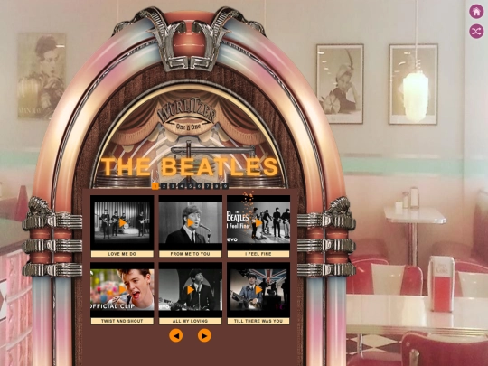 music/artists/beatles screenshot