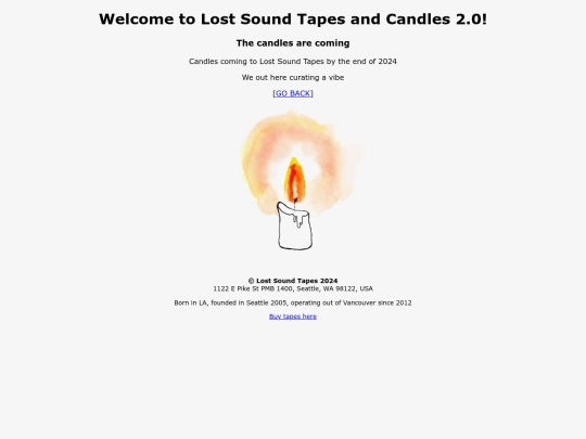 candles screenshot