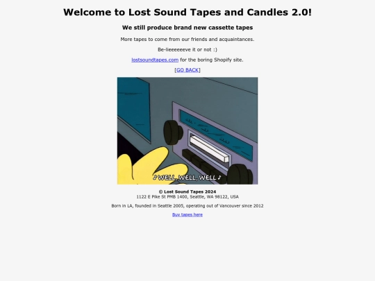 tapes screenshot