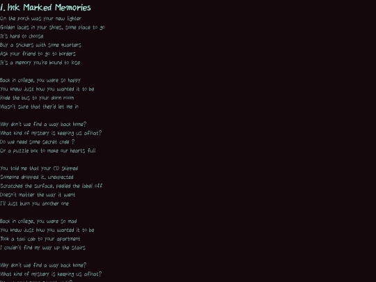 lyrics/imm screenshot