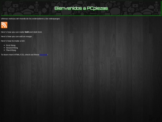index screenshot