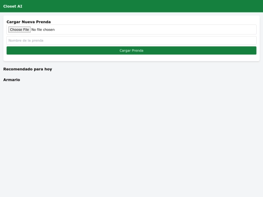 ClosetAI screenshot