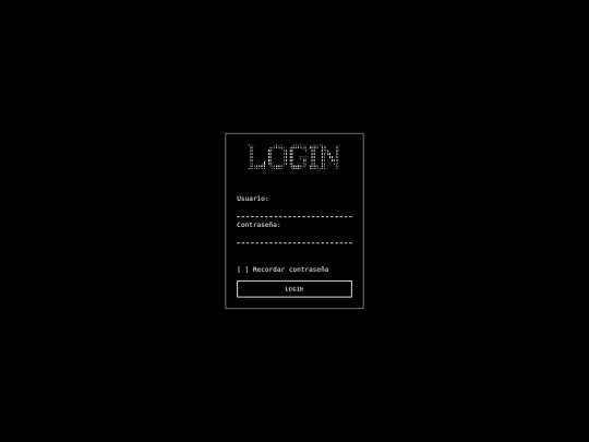 ascii screenshot