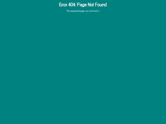 not_found screenshot