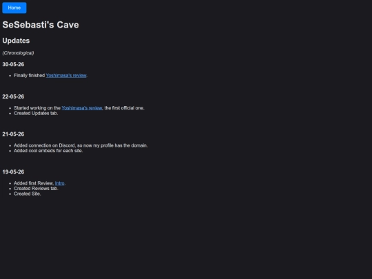 updates screenshot