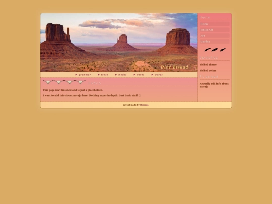 language screenshot