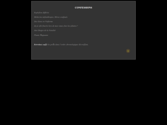 bacchopithèque/confessions screenshot