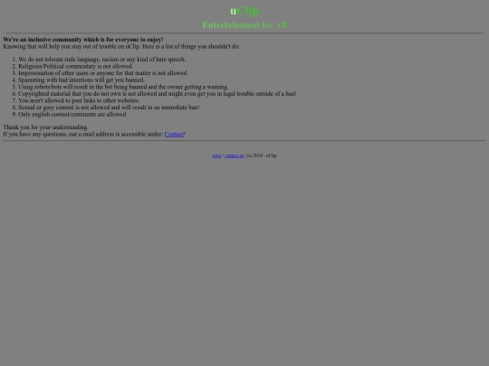 rules screenshot