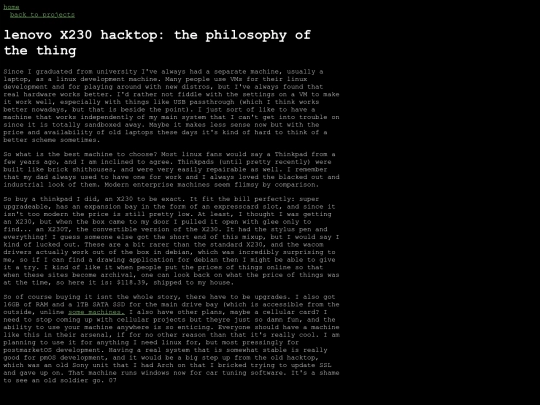 projects/thinkpad screenshot