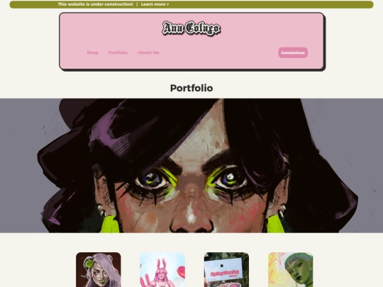 portfolio screenshot