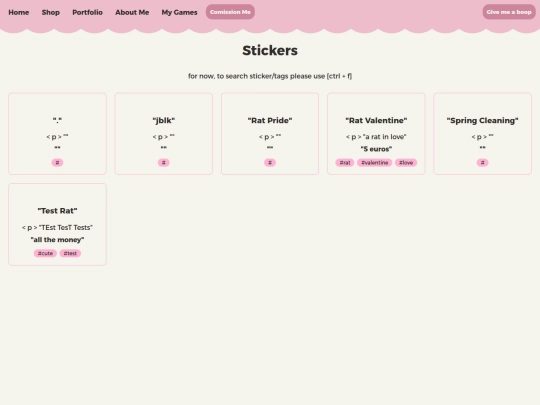 stickers screenshot
