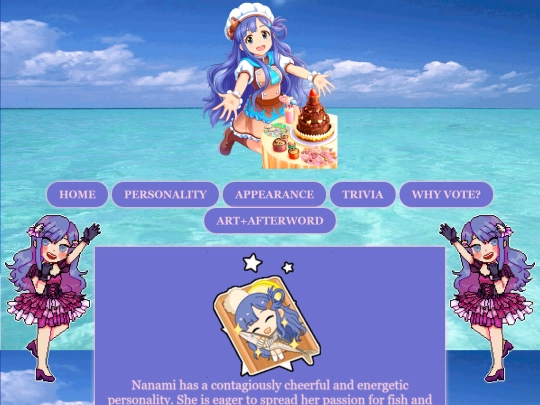 personality screenshot