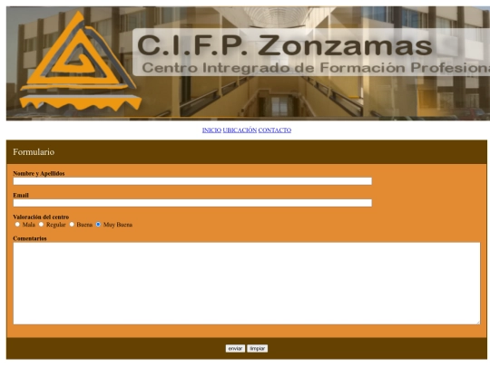 contacto screenshot