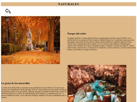 Paisajes naturales/naturales screenshot
