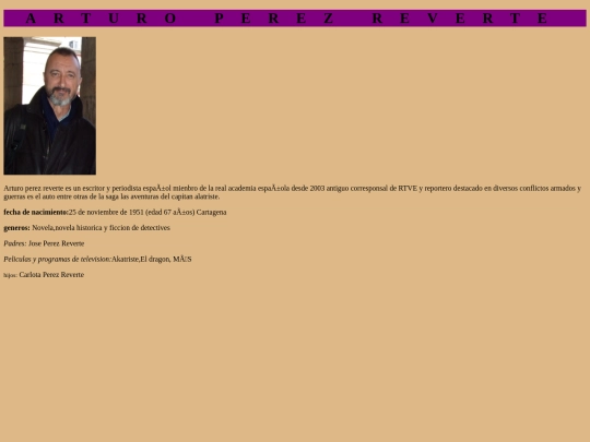 TBiografia/biografia screenshot