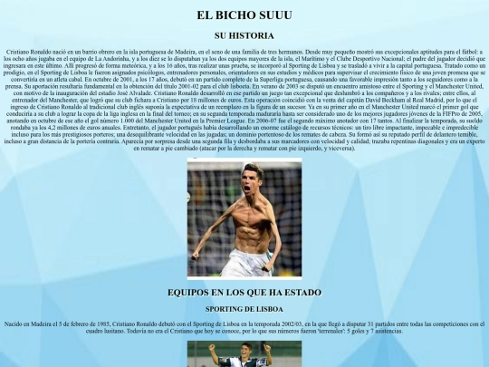 Tfutbol/cristiano screenshot