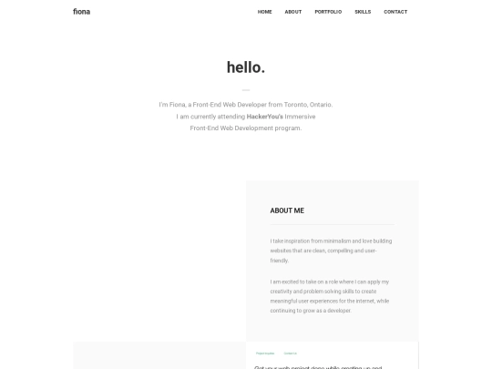 project1 screenshot