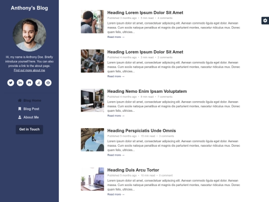 blog-list screenshot