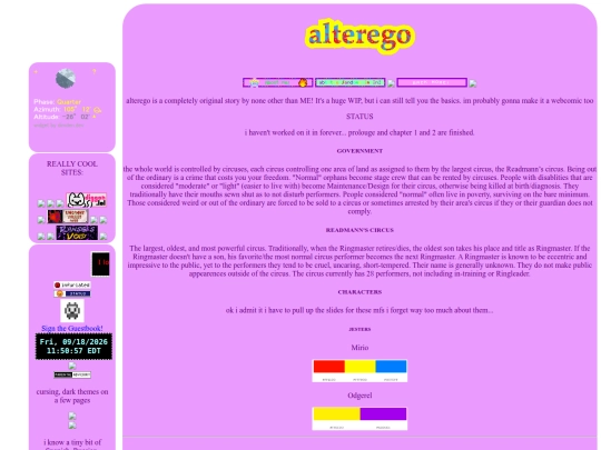 pages/alterego screenshot