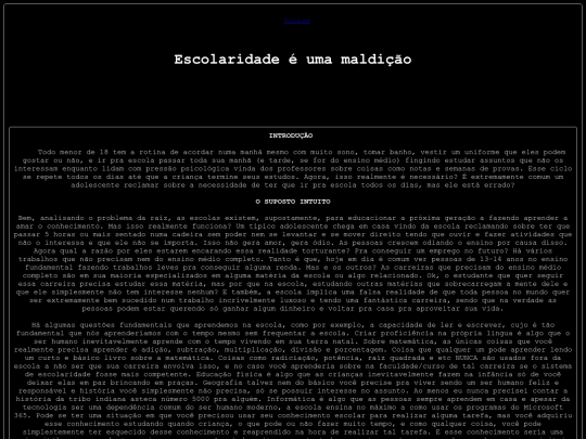escolaridade screenshot