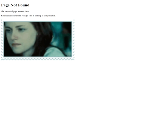 not_found screenshot