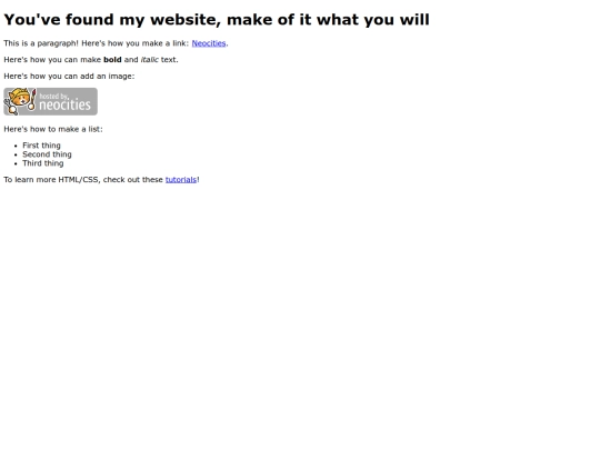 index screenshot
