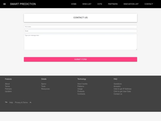 contact screenshot