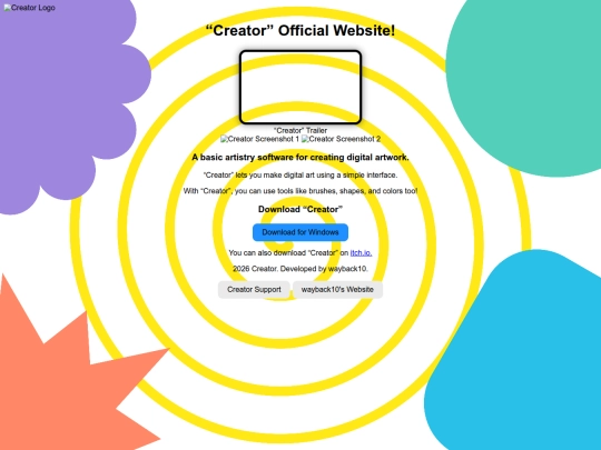 Creator-ArtSoftware screenshot