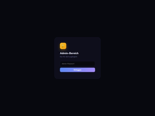admin screenshot