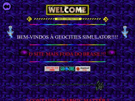 jogos/geocitiessimulator screenshot