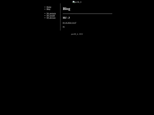 blog screenshot